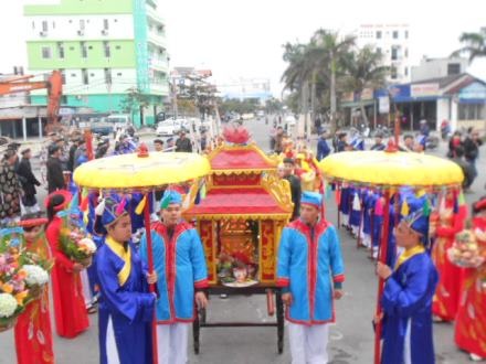 Nghi
thức làm lễ Nghinh thần
