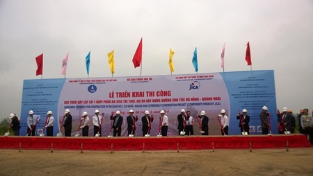 Lễ triển khai thi công gói thầu xây lắp số 1