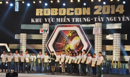 Có 20 đội tham gia cuộc thi sáng tạo Robon Việt Nam 2014 khu vực miền Trung – Tây Nguyên