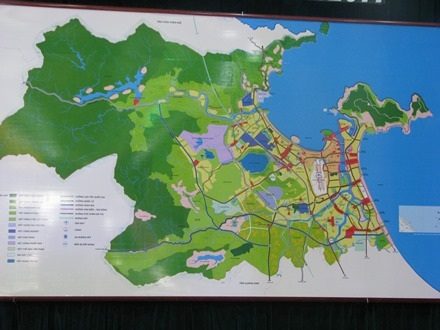 Bản đồ quy hoạch chung TP Đà Nẵng