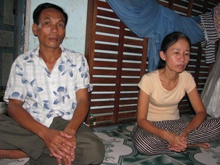 Nơi sinh hoạt của gia đình anh Lộc là căn phòng khoảng 10m2