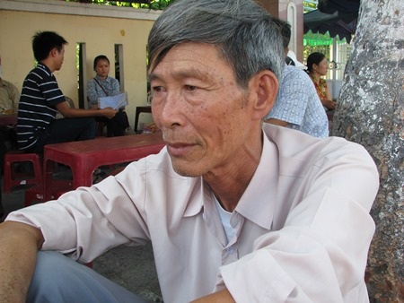 Đây là lần thứ 5 ông Hùng đưa cháu đi thi.