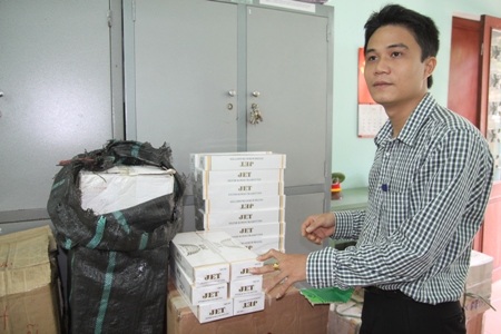 Số thuốc lá lậu bị cơ quan chức năng Đà Nẵng thu giữ