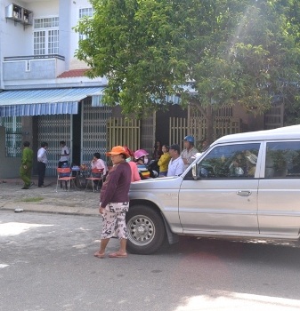 Hiện trường vụ án mạng 