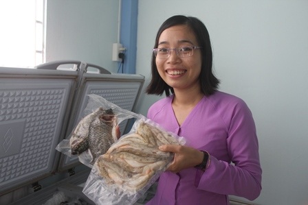 
Sản phẩm thu mua từ rừng được bảo quản để cung ứng ra thị trường
