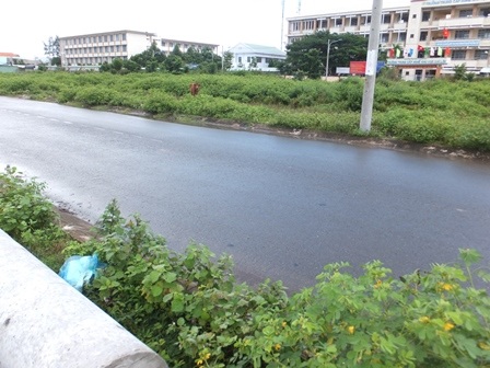 Hiện trường nơi xảy ra vụ việc.