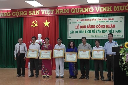 Công nhận 10 cây, cụm cây di tích lịch sử, văn hóa - 1