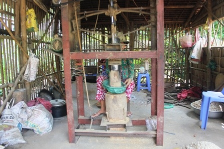 Cốm dẹp Nhị Trường của đồng bào Khmer tất bật vào vụ - 3