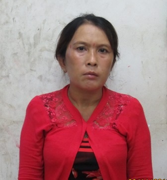 Nữ quái Thùy tại cơ quan công an