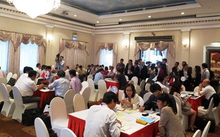 Doanh nghiệp Nhật Bản đi tìm đối tác Việt Nam "đón đầu" TPP - 1 Các doanh nghiệp hai nước Việt Nam - Nhật Bản tìm hiểu về cơ hội hợp tác