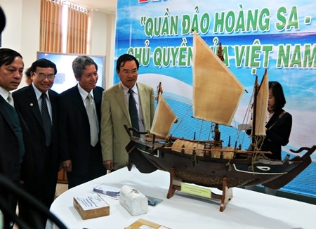 Triển lãm Quần đảo Hoàng Sa - Chủ quyền
của Việt Nam
tại Đà Nẵng 