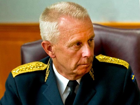 Thụy Điển sẵn sàng dùng vũ lực chống lại tàu ngầm lạ - 1 Tướng Sverker Goranson.