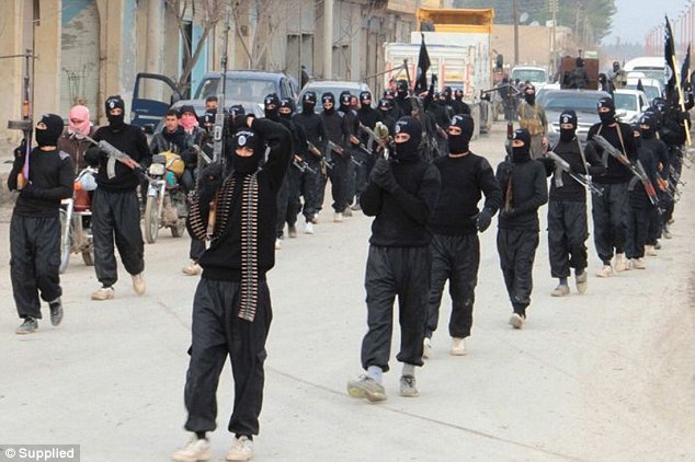 IS hành quyết 70 sĩ quan quân đội Syria - 1 Các tay súng IS.