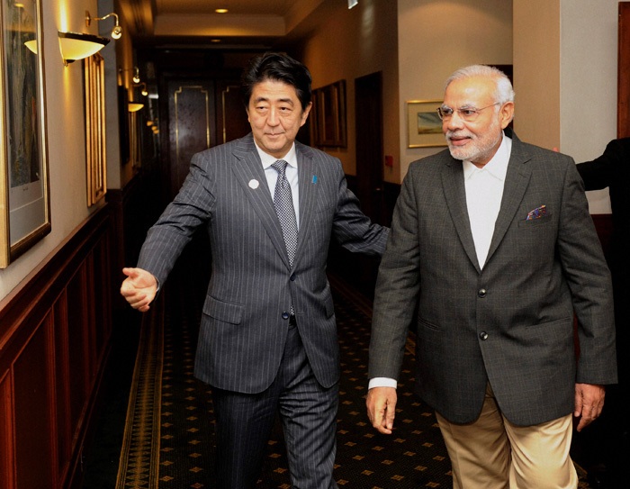 Thủ tướng Nhật Bản và Ấn Độ hội đàm tại Úc ngày 14/11.