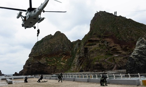 Hàn Quốc tập trận không vận quy mô lớn - 1 Các binh sĩ Hàn Quốc trong một cuộc tập trận. (Ảnh minh họa)