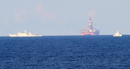 NGCC là một mặt trận quan trọng trong đấu tranh biển Đông. Ảnh: Hoàng Sang