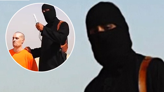 Kẻ hành quyết các con tin phương Tây "bị thương trong cuộc không kích" - 1 Jihadi John đã hành quyết các con tin phương Tây trong các video của IS được tải lên mạng.