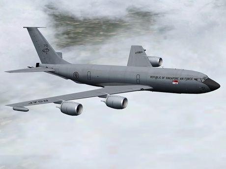 Singapore tham gia liên minh quốc tế chống IS - 1 Singapore sẽ điều máy bay tiếp liệu Boeing KC-135R hỗ trợ quân sự cho liên minh quốc tế chống IS.
