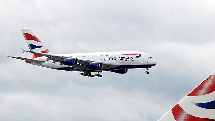 Một máy bay của hãng British Airways. (Ảnh minh họa)
