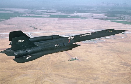 Chiêm ngưỡng máy bay do thám nhanh nhất thế giới - 1 Máy bay do thám Lockheed SR-71.