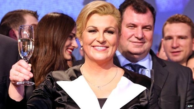 Croatia có nữ tổng thống đầu tiên trong lịch sử - 1 Bà Grabar-Kitarovic (Ảnh: