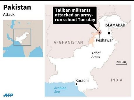 Vụ tấn công xảy ra tại tây bắc Pakistan.