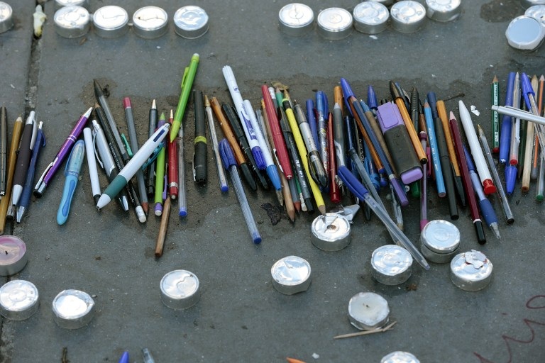 Biển người tuần hành tại Pháp phản đối tấn công khủng bố