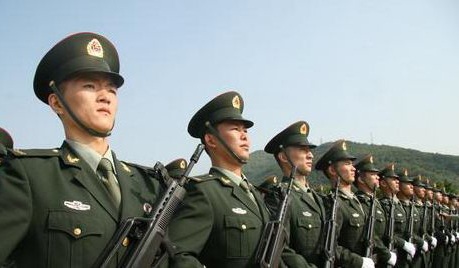Trung Quốc tổng kiểm tra thu nhập, chi tiêu của quân nhân - 1 Các binh sĩ Trung Quốc (Ảnh: