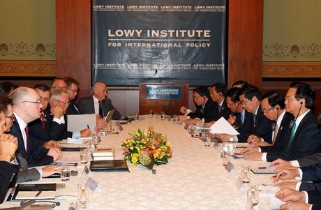 Các hoạt động của Thủ tướng Nguyễn Tấn Dũng tại Úc