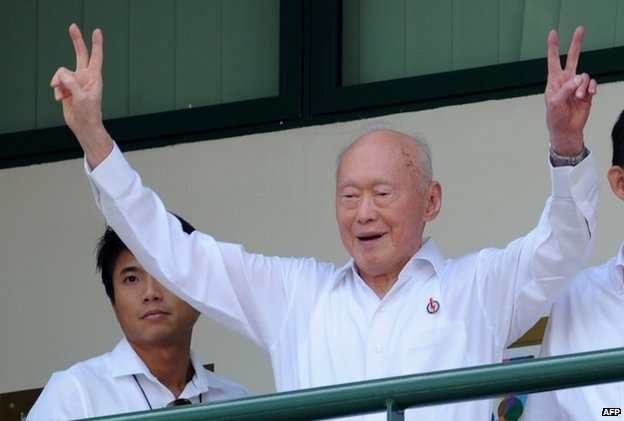 Cựu Thủ tướng Singapore Lý Quang Diệu qua đời - 1 Ông Lý Quang Diệu, người sáng lập đất nước Singapore hiện đại (Ảnh: