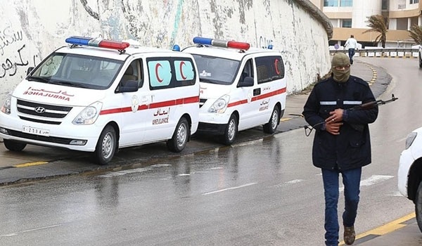 Một tay súng tham gia vụ tấn công Đại sứ quán Hàn Quốc ở thủ đô Lybia (Ảnh: