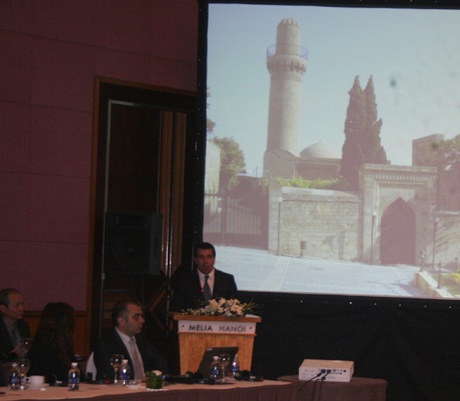 Những nét tương đồng trong văn hóa Việt Nam-Azerbaijan - 4 Đại sứ Imanov phát biểu kết thúc hội thảo.