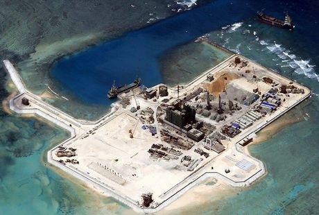 Một bức ảnh chụp bãi Châu Viên thuộc Trường Sa. (Ảnh: