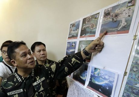 Một bức ảnh chụp bãi Châu Viên thuộc Trường Sa. (Ảnh: