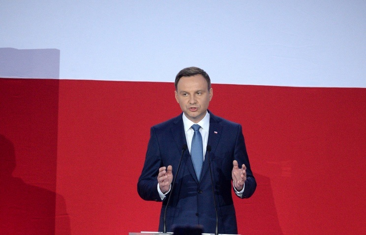 Tổng thống đắc cử Ba Lan Andrzej Duda (Ảnh: