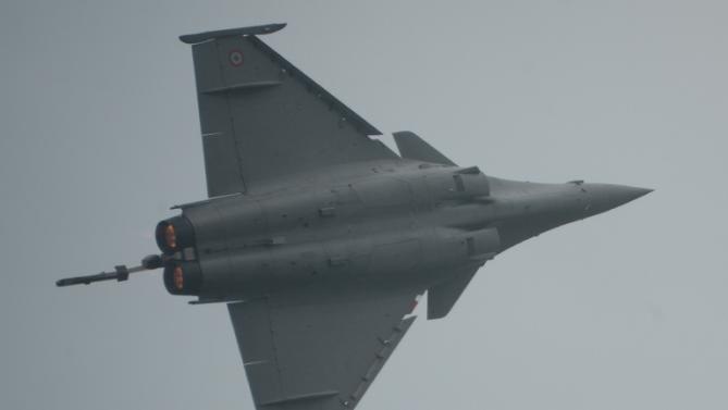 Một máy bay Rafale do Pháp chế tạo (Ảnh: