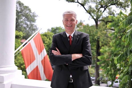 Đại sứ Đan Mạch tại Việt Nam John Nielsen sẽ kết thúc nhiệm kỳ 5 năm vào tháng 6 tới