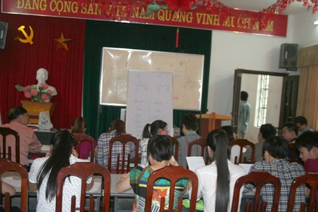 Đột nhập lớp học tiếng Anh miễn phí của cựu binh Mỹ