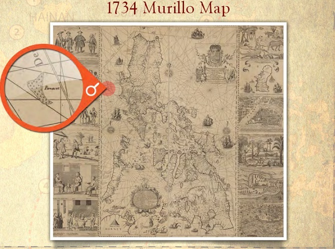 Philippines trưng bản đồ 300 tuổi chứng minh chủ quyền với bãi cạn Scarborough - 1 Bản đồ cổ chứng minh Scarborough thuộc chủ quyền của Philippines (Ảnh: