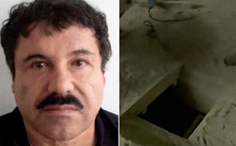 7 cuộc vượt ngục táo tợn nhất trong lịch sử - 1 El Chapo và đường hầm dùng để vượt ngục (Ảnh: