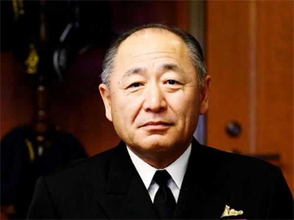 Đô đốc Nhật thăm sở chỉ huy hạt nhân Mỹ - 1 Đô đốc Katsutoshi Kawano (Ảnh: Economic Times)
