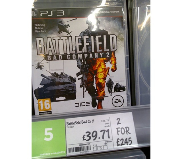 Bật cười với những khuyến mại tệ hại và lạ đời ngày Black Friday - 11 Đĩa game PS3 cũng có khuyến mại giá ngược đời
