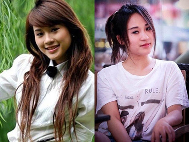 Một gương mặt khác ấn tượng với khán giả theo dõi Nhật ký Vàng Anh là Diễm Hằng.