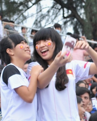 Tranh thủ tạo dáng...