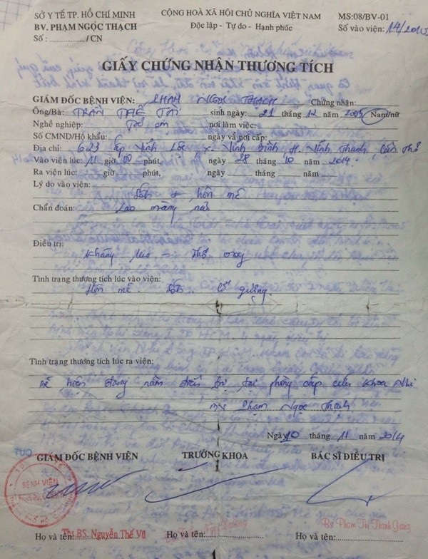 Quặn lòng trước cảnh bé 10 tuổi than khóc vì bệnh u màng não - 7 Mọi đóng góp hảo tâm xin gửi về: