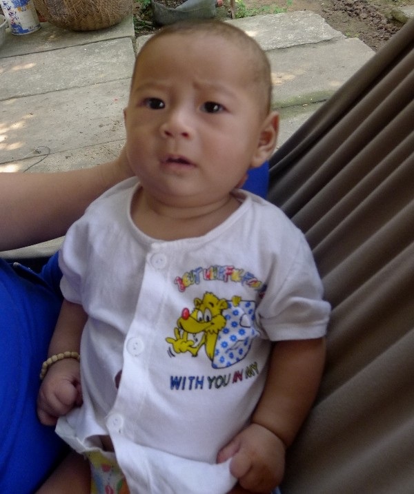 Càng lớn bé Huy rất đáng yêu