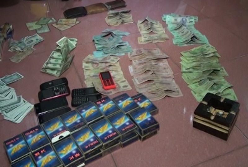 Tang vật tại sòng bạc