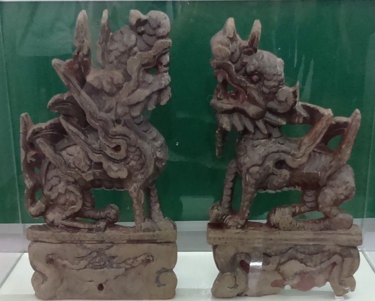 Hình tượng sư tử và nghê của Việt Nam ra mắt người dân Tây Đô - 5 Nghê thế kỷ 17 -18