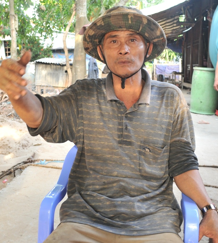 Anh Thanh cho biết, người mẹ trước khi chìm xuống sông đã tuyệt vọng kêu người cứu 2 con.