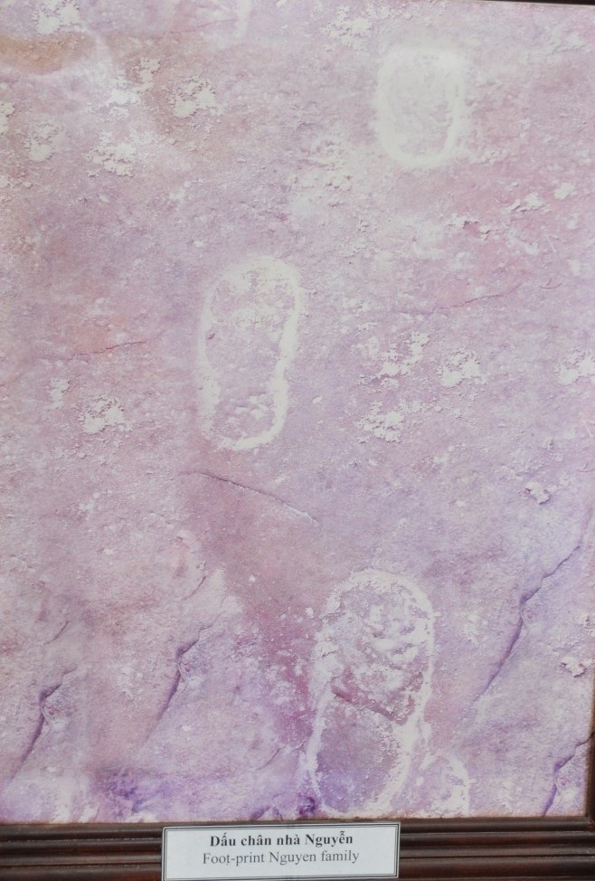 Và dấu chân của nhà Nguyễn